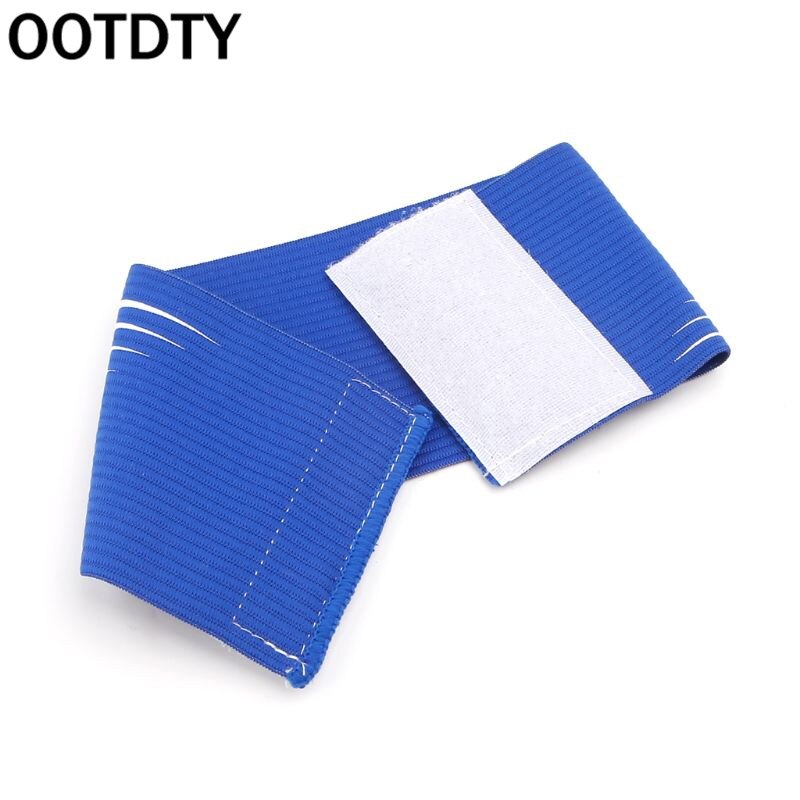 1 Pc Football Captain Armband Elastic Adjustable Arm Band Leader Soccer Competition