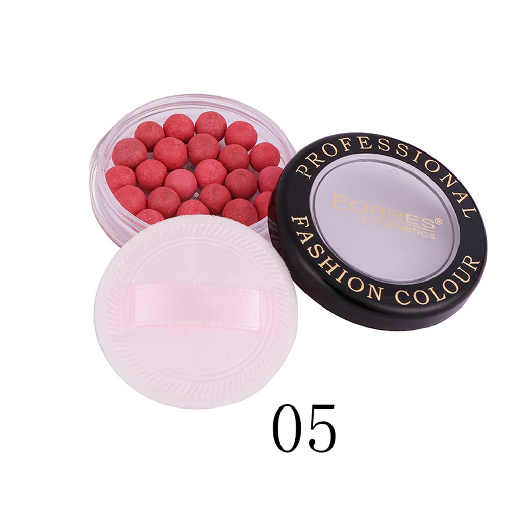 Matt blush ball lysne hudfarge naken sminke naturlig reparasjonskapasitet klassisk ball fargerik perleskimrende blush verktøy