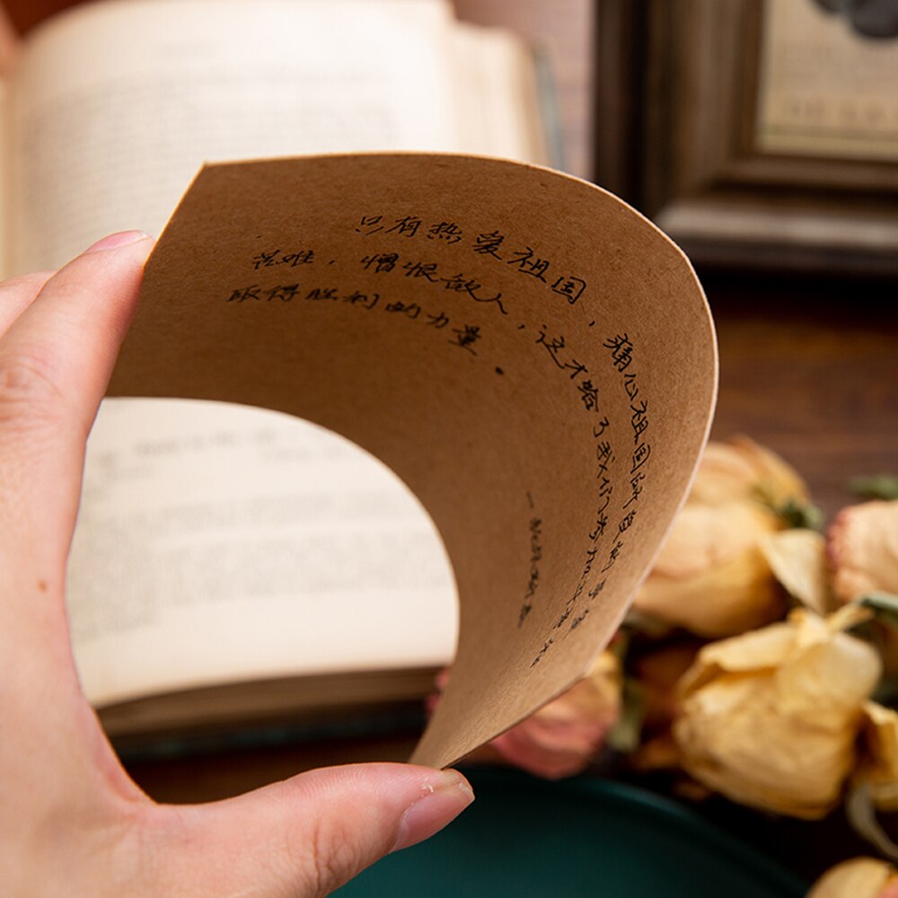 20 sheets DIY Cardboard Scarpbooking Graffiti Blank Card Kraft Paper Card Greeting Card Postcard