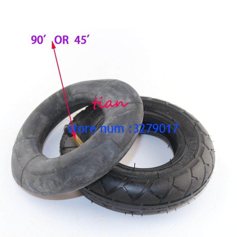 Rueda para silla de ruedas (8 "X 2"), neumático para Scooter eléctrica o de gasolina, 200X50 (8 "): inner and out tire