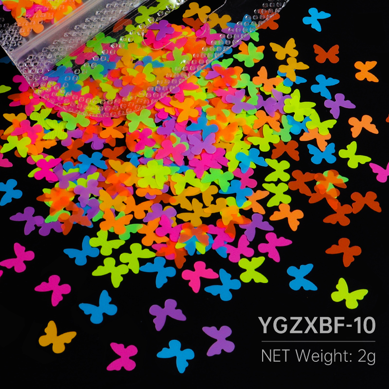 Fluoreszenz Epoxid füllung Schmetterling Epoxidharz Füllstoff Pigment knapp Sterne Blume Harz Pailletten DIY Schmuck Herstellung Zubehör: Weiß