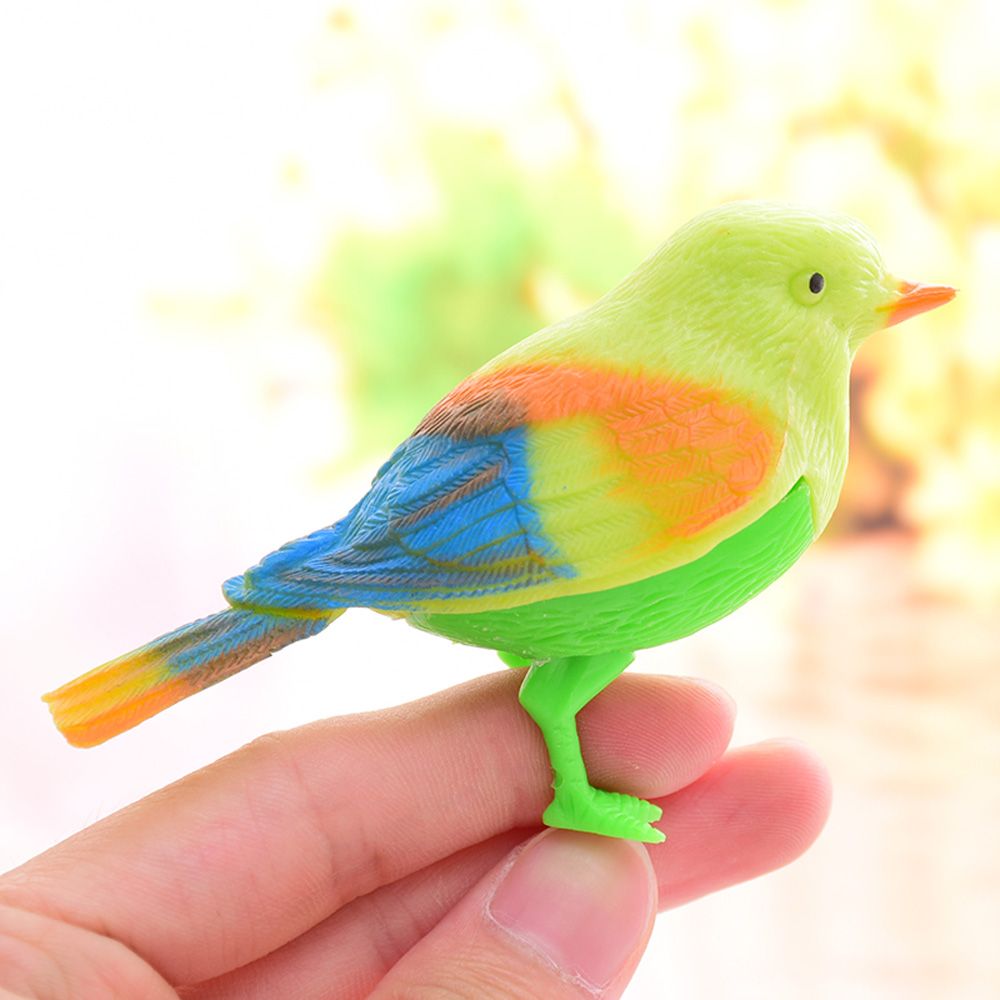 1pc Mini oiseaux Robot électronique animaux enfants jouets pour enfants jeux interactifs animaux de compagnie Gadgets virtuels pour garçons filles de noël: Default Title