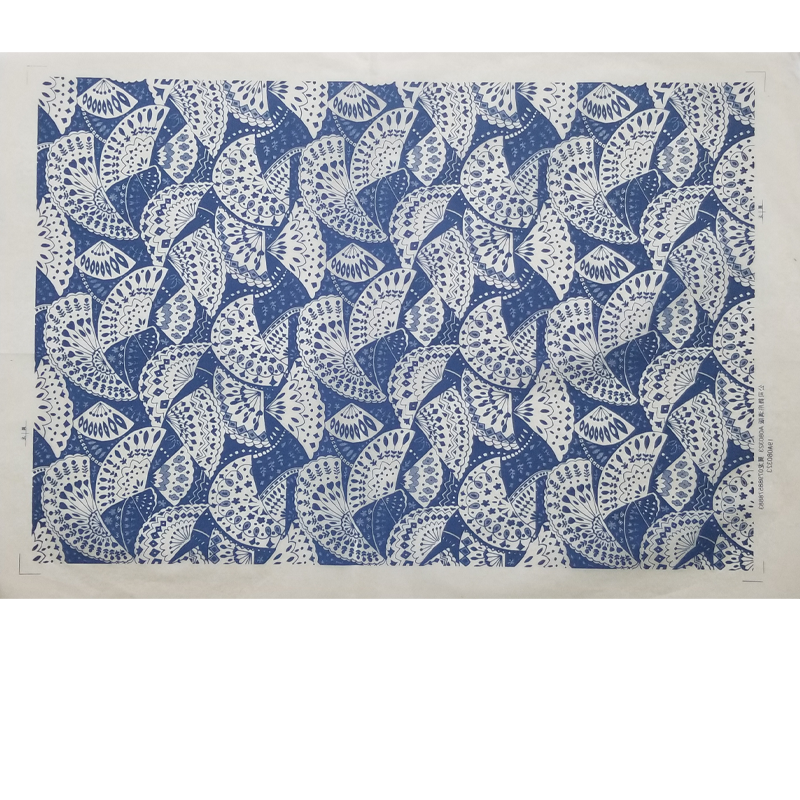 Papel de flores de colores Jingdezhen, cerámica, arcilla, bajo esmalte, porcelana azul y blanca, papel de transferencia de alta temperatura, 1 unidad: 14