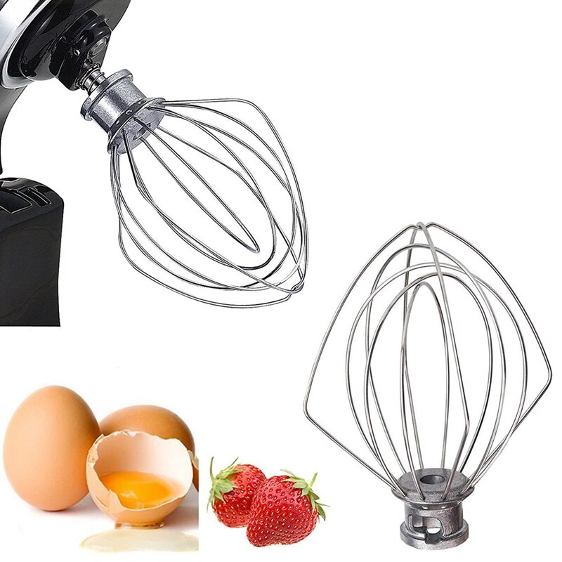 ! Mixer Replacement Parts For Kitchenaid K5AB/K5AWW,Wire Whisk,Dough Hook For Kitchenaid Mixer 4.5QT