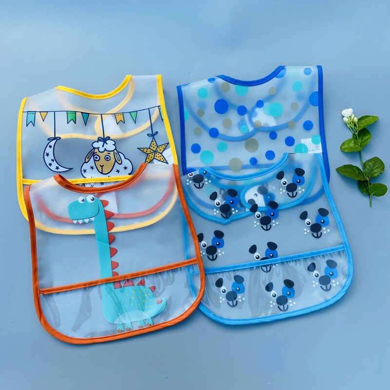 Wasserdicht Karikatur Waschen-freies EVA Bandana Fütterung Lätzchen für Baby Kleinkind 1 ~ 6 Jahre alt Baby Junge Mädchen zeug Spucktuch Kleinkind Schal