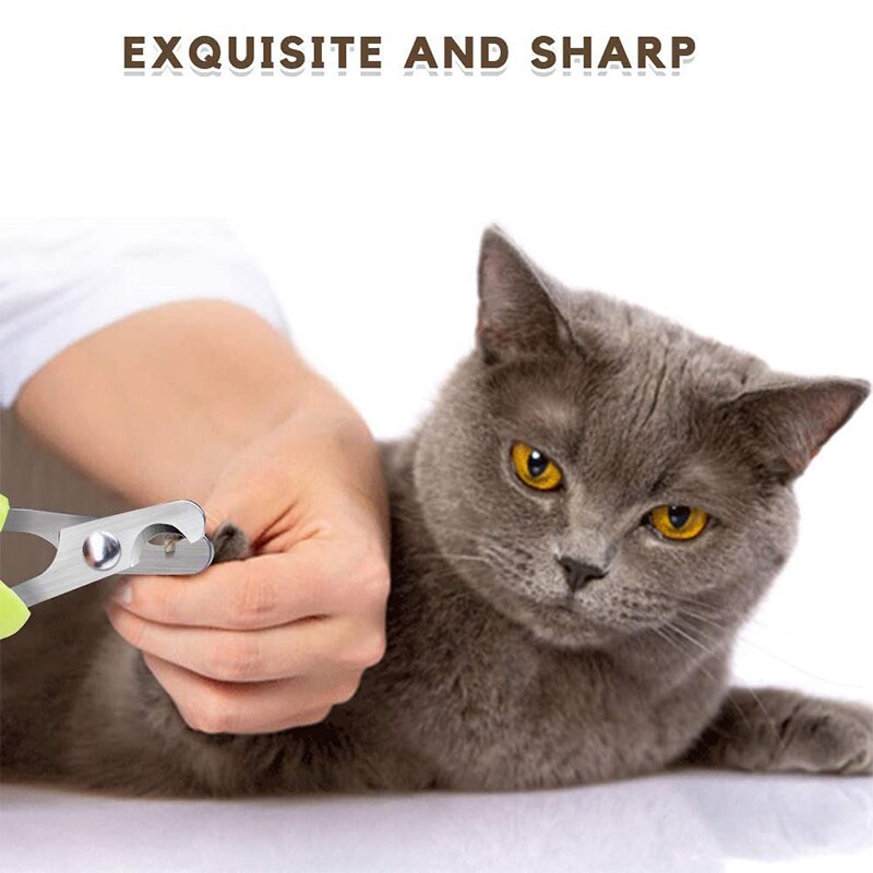 Professionele Kat Huisdier Nagelknipper Pet Nail Trimmer Voor Katten Honden Kleine Dieren Mooie Poten Kat Nagels Schaar Roestvrij Staal
