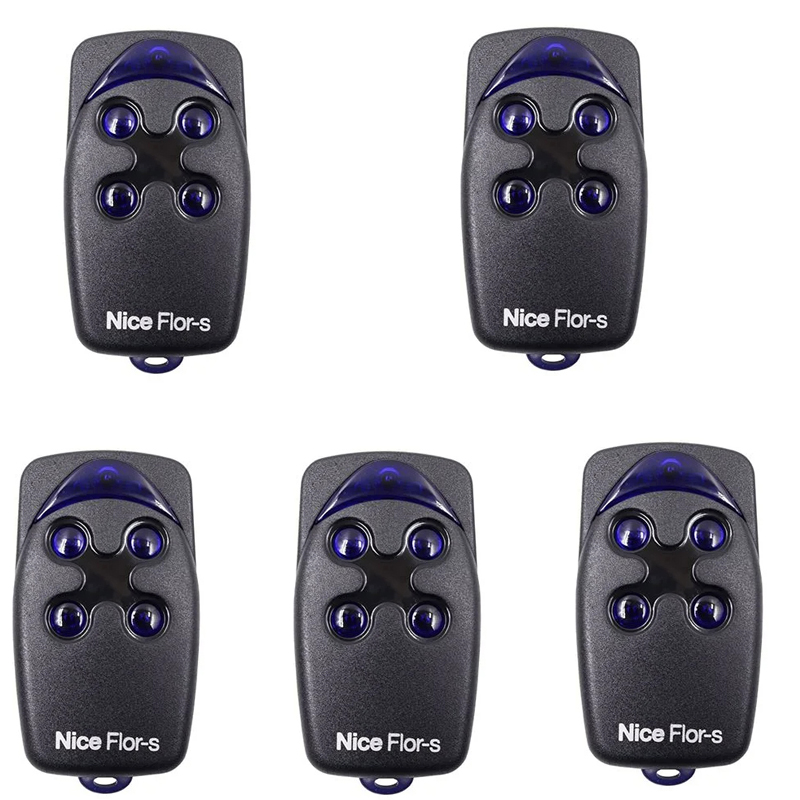 5 stks/partij Mooie Afstandsbediening Zender Vervangen Originele Flor Flor-S Flo2R Inti 433.92Mhz Gate Garage Afstandsbediening: Roze