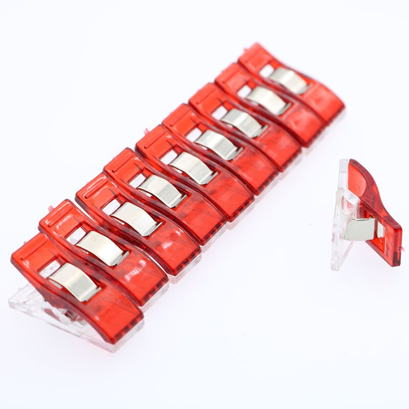10pc pince en plastique Patchwork couture bricolage artisanat couette Suture pince Patchwork couture bricolage artisanat couette Suture dossier: Default Title