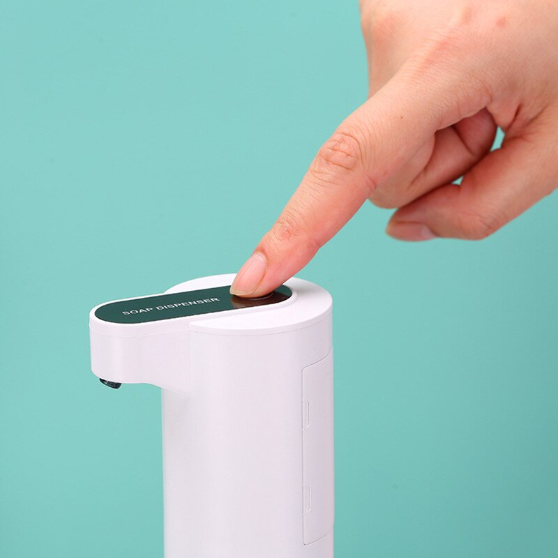 Automatisk induktion smart skum sæbedispenser kontaktfri badeværelse shampoo dispenser hjemmekøkken håndsprit flaske pumpe