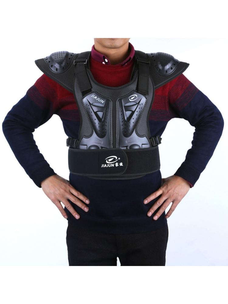 Adult Motorcycle Dirt Bike Body Armor Protective Gear Chest Back Protector 6XDB