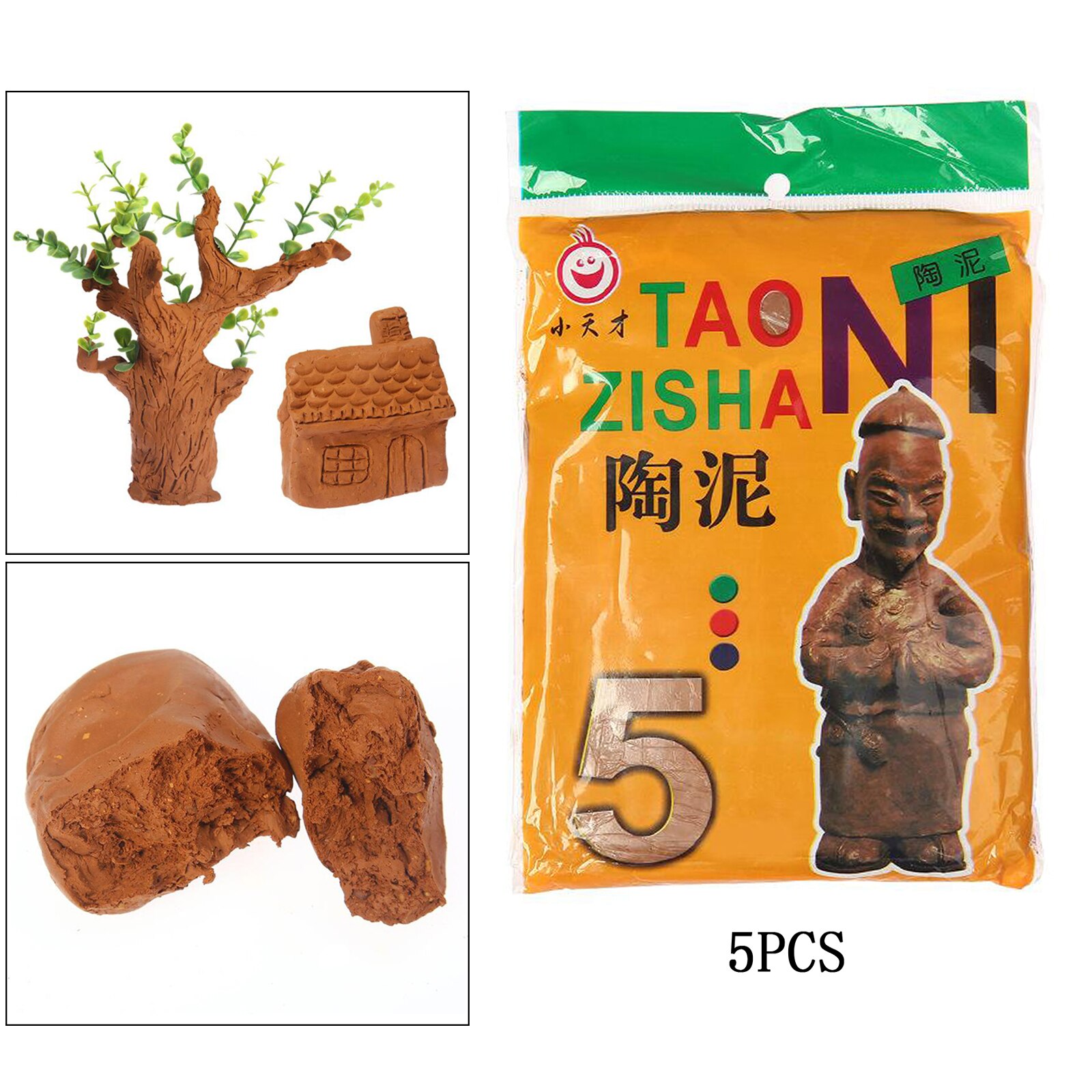 No-Toxic DIY Clay Air Drying Modeling Dough Kid Self Hardening Clay Material