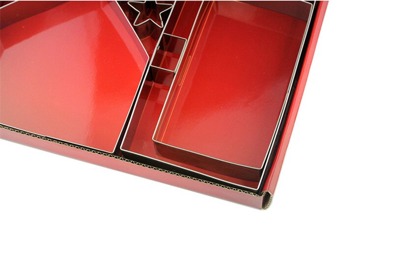 Kexkakskärare i rostfritt stål form för pepparkaksformar skärning för pepparkakor 10 st/lot