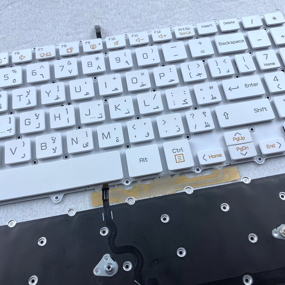 Arabic Backlit Laptop Keyboard for LG 15Z980 15Z980-G 15Z980-H 15Z980-M 15Z980-T 15ZD980 15ZD980-G 15ZD980-H 15ZD980-M AR Layout