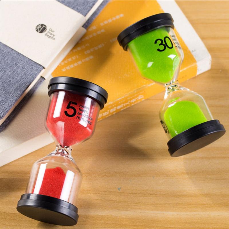 Sand Clock Sand Timer Desktop Ornaments Decorative Ornaments Sandglass 5/10/15/30 Mins Kitchen Timer Kid Household