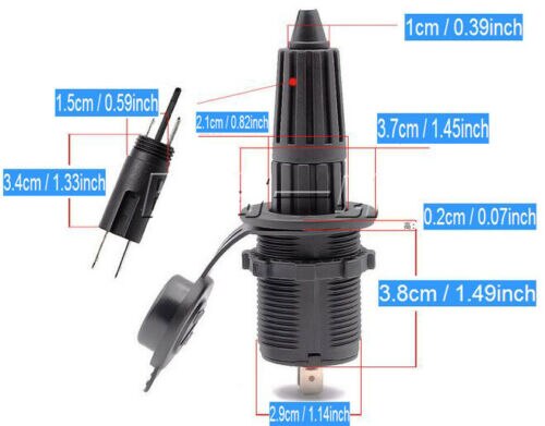 Power Socket for 4WD Portable Boat Car Fridge Cooler Warmer Cooling Refrigerator