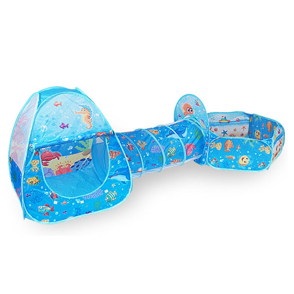 Baby Play House gioco tenda giocattoli Baby Princess Castle Kid's Ocean Ball Pit Pool tenda da gioco pieghevole pieghevole portatile tende Teepee: B NO Balls
