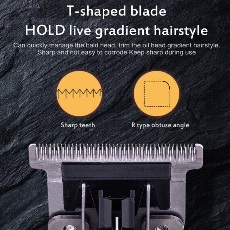 Draagbare Elektrische Pro T-Outliner Cordless Trimmer Draadloze Tondeuse Set