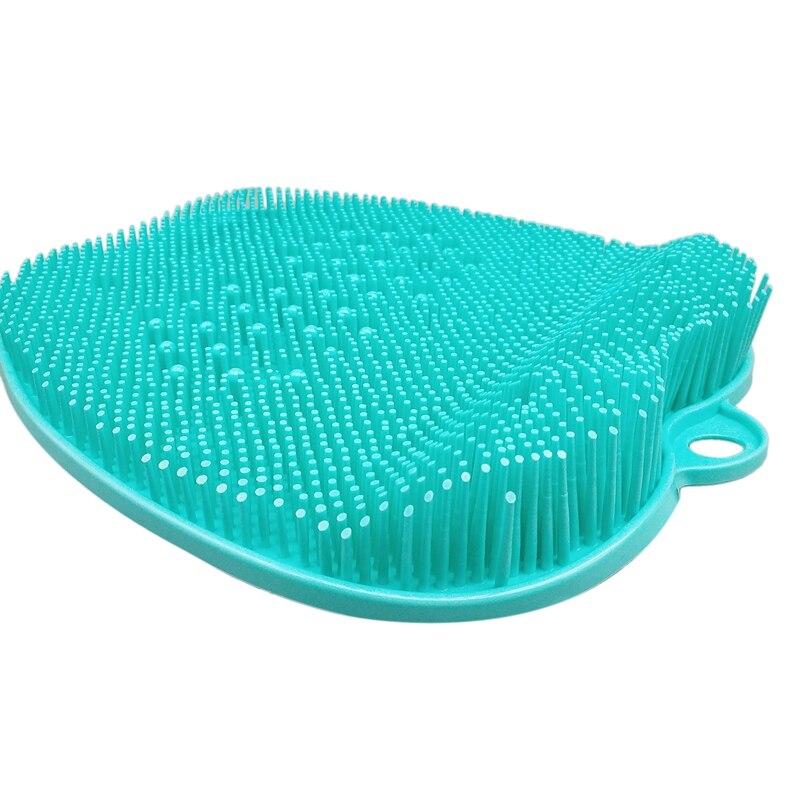 Douche Voet Scrubber Cleaner Massager Met Antislip Zuignappen En Zachte, Afschilfering, Acupressuur Mat