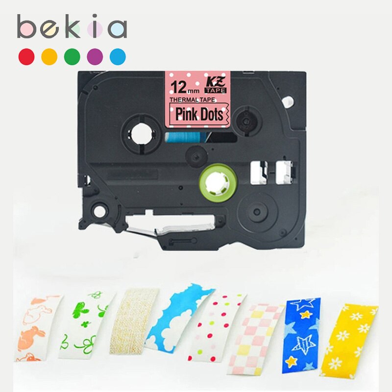 Beautiful patterns compatible laminated tze 131 tze 231 tze 631 12mm tze tape tze -231 tz-231 for brother p-touch printer label tape