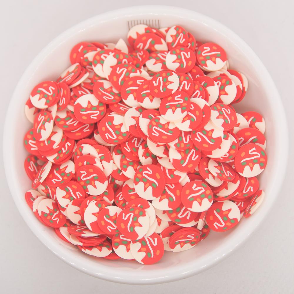 65g broodcake kaas hamburgervorm klei polymeren sprinkles voor telefoondecoratie, schudkaarten diy, nail art: 7 grote hamburgers