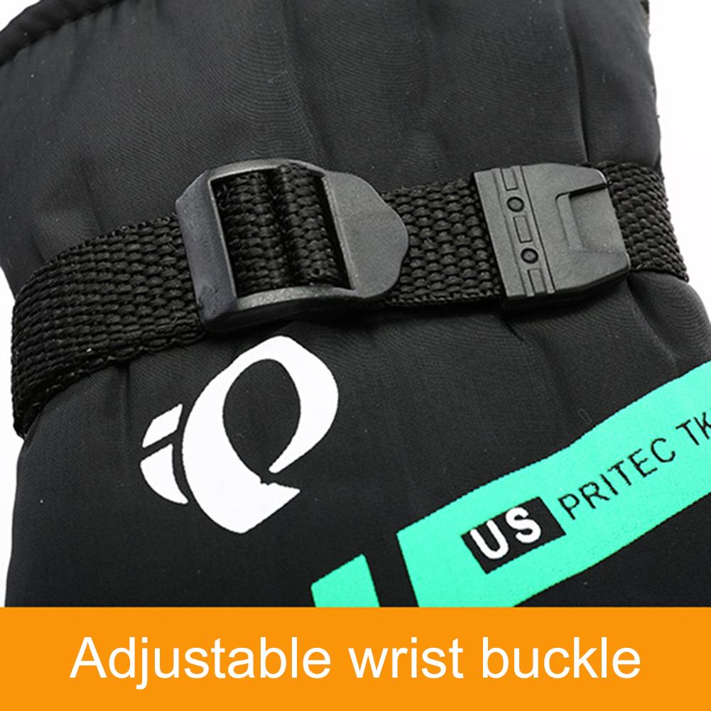 Luvas térmicas para homens inverno ao ar livre equipamento de equitação da motocicleta à prova de vento espessamento luvas de esqui