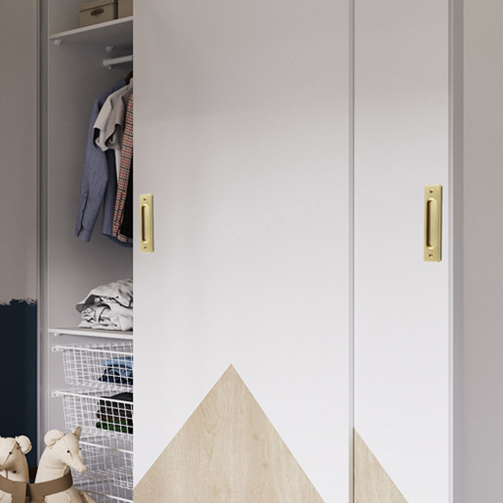 Onubao-manija de puerta corredera sin perforaciones, puerta de vidrio de almacén, manija deslizante de cocina, pasta adhesiva de doble cara