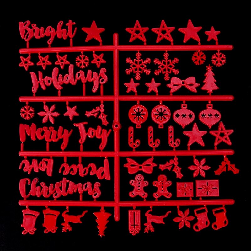 Kerst Voelde Bord Plastic Letters Voor Vilt Letters Board Voor Sign Board