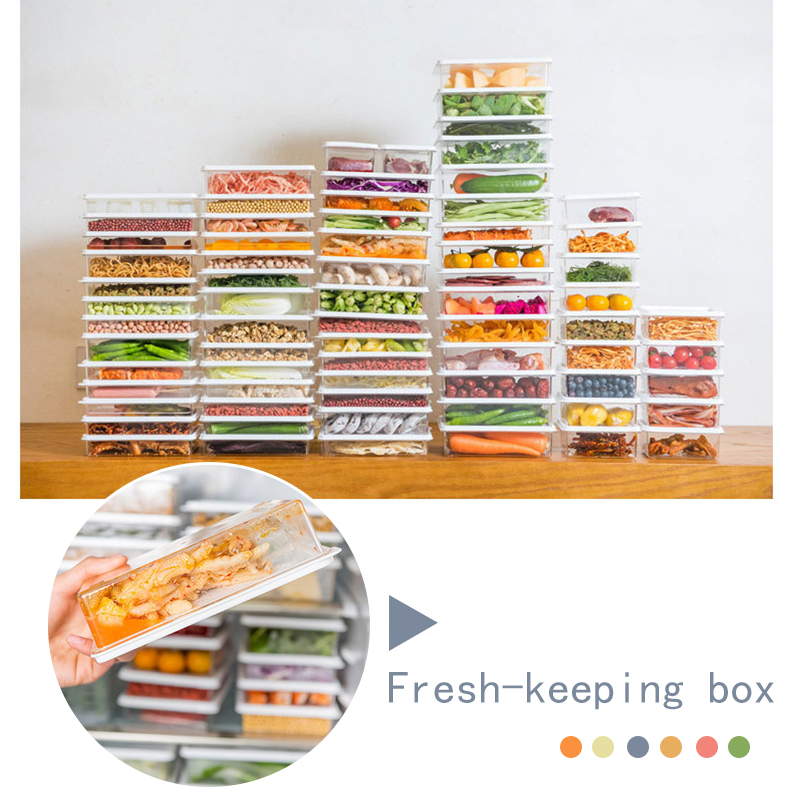 Food Organizer Home Plastic Food Storage Box Grain Container Kitchen Organizer Kitchen Organizer Food Snack Vegetables Organizer