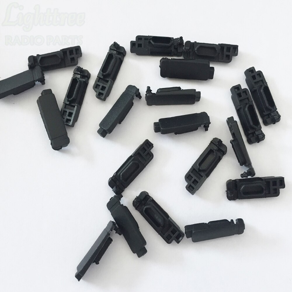 10X Programmering Connector Stofkap Voor Motorola Xir P3688 DEP450 Dp1400