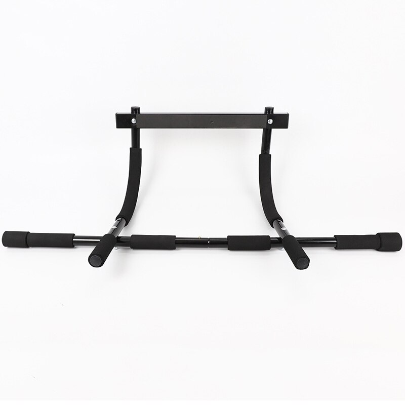 Household Horizontal Bar Pull-Ups Multifunctional Door Fitness Device Fitness Exercise Tool Home Doorway Gym Accessory: black
