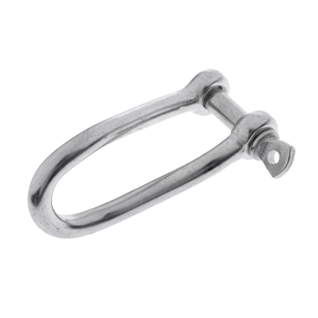 Grillete de anclaje trenzado para barco, grillete de acero inoxidable resistente y duradero, 3 &quot;x 1,26&quot;