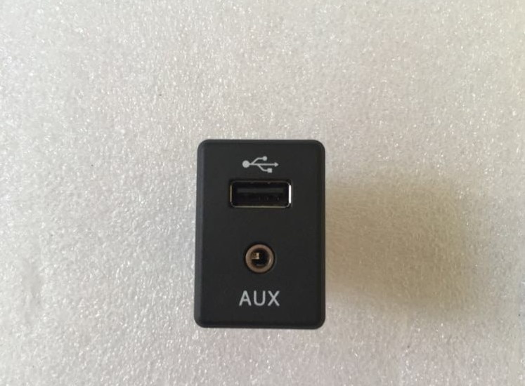 USB flash Drive Socket Port 4 PIN Mini USB Navigatie Kabel Connector 8 pin Aux Voor Nissan X-trail rouge Qashqai