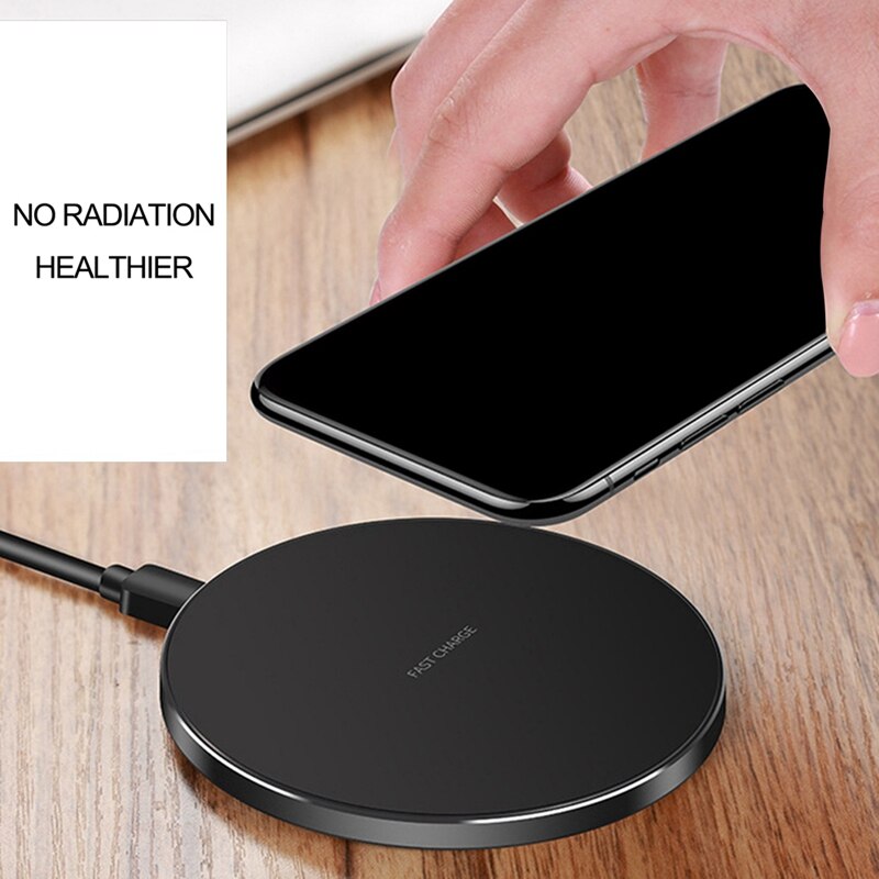 10W Fast Wireless Charger, Suitable For Samsung Galaxy S10 S9 / S9 + S8 Note 9 USB Qi Charging Pad