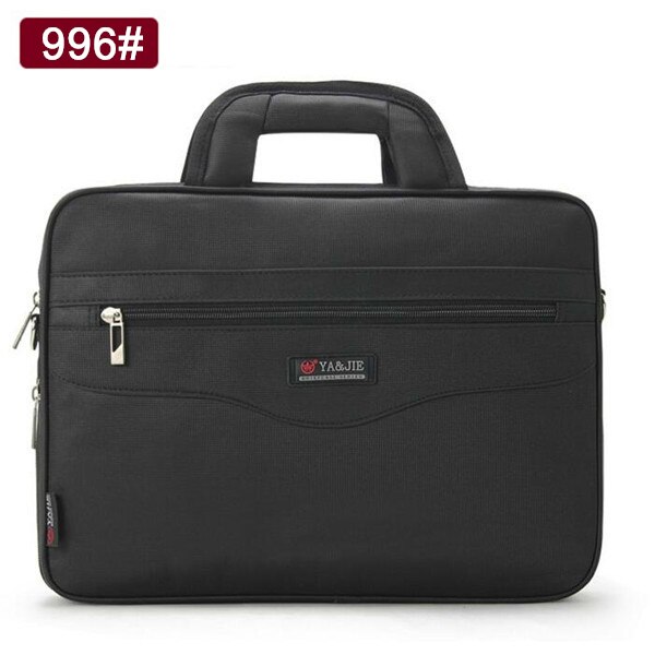 Zakelijke Mannen Aktetas Grote Capaciteit Voor Mannen Handtassen Bakken 14.1 Inch Laptop Tassen Zwart Officiële Site Reizen Crossbody tas: 990-Black