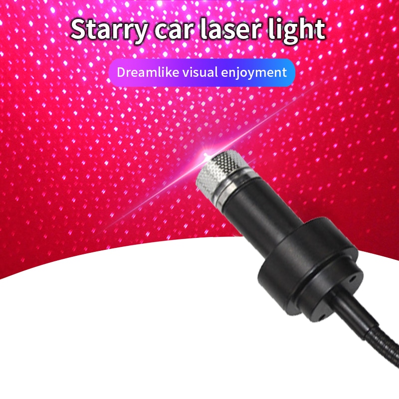 USB Gadgets LED Star Nightlight Projector Atmosphere Galaxy Lamp Decorative Lamp Multiple Light Effects With Remote Control