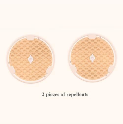 Originele xiaomi mijia zmi muggenverdrijver, insectenverdrijver, mini tuin, buiten, stofdicht, auto, draagbare muggenverdrijver: 2 stuks film