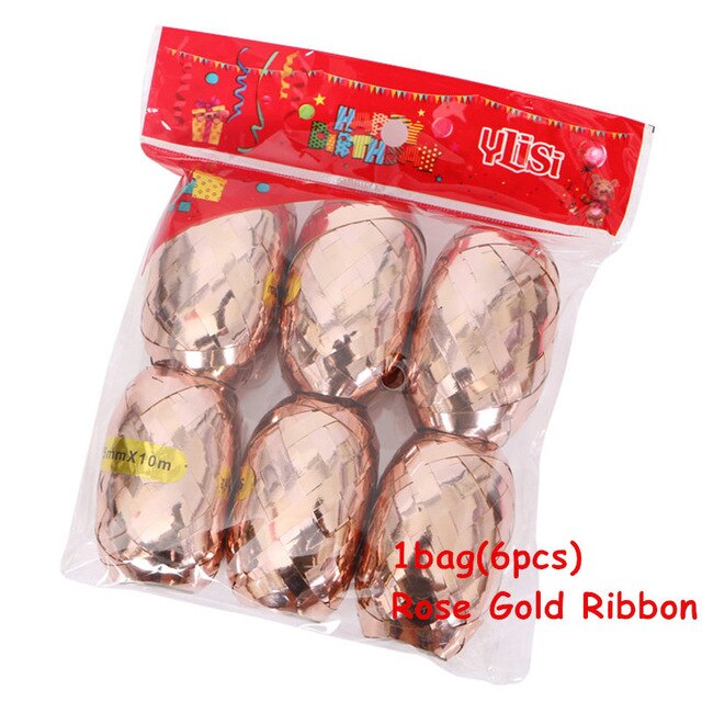 2pcs 40inch Rose Gold Number 22 Air Helium Balloons Anniversary Adult Birthday Party Decoration kids Digit Balon Supplies: 1bag ribbon