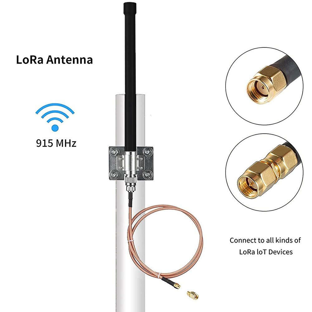 Helium Miner Antenne LoRa 12dBi 860-930MHz - Pour Mineurs Helium HNT -  Antenne Extérieure Fibre De Verre 8m Câble Antenne Extérieure Fibre De  Verre Mining Crypto