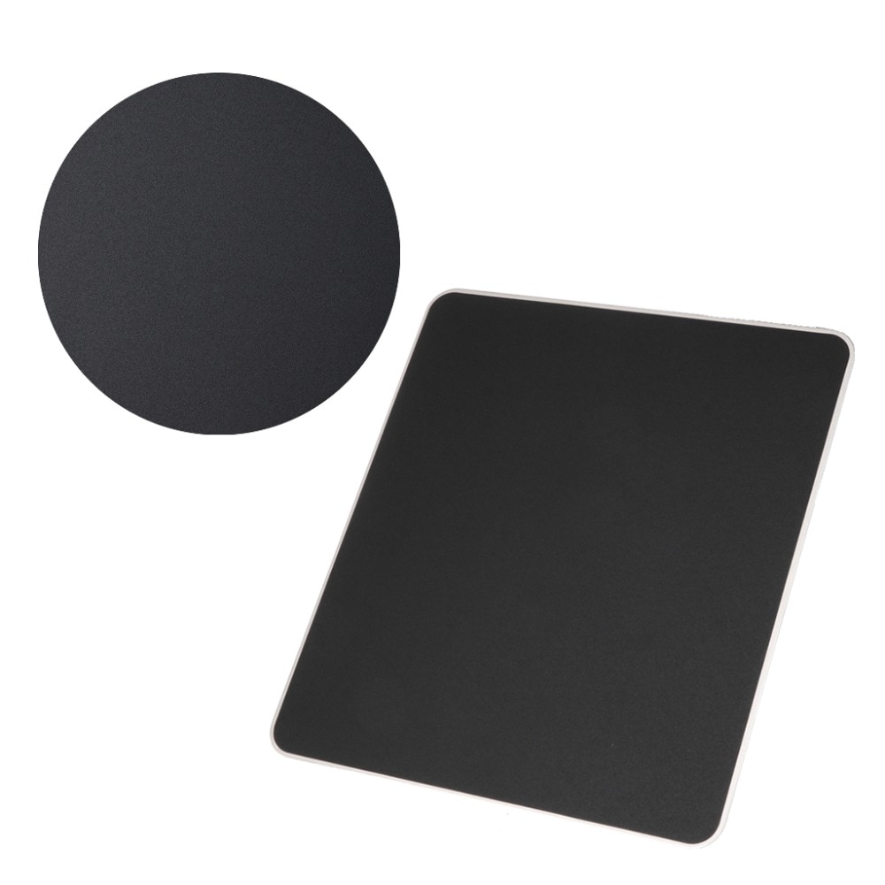 Aluminum Alloy Pad with Non-Slip Rubber Bottom Mouse Pad Anti slip Mousepad