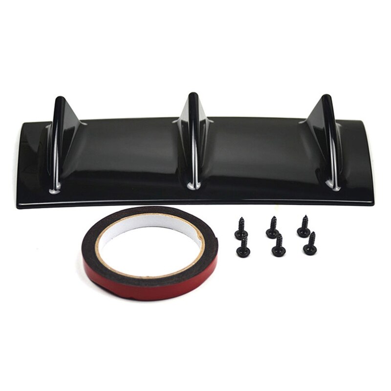 Bil bakfanger universell bil bakfanger chassis haifinne spoiler bil modifisert oppgradering tilbehør deler: S