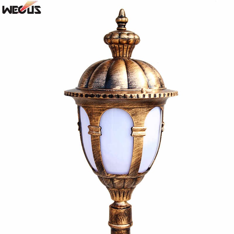 (H≈1.7M) European outdoor waterproof garden light antique street light