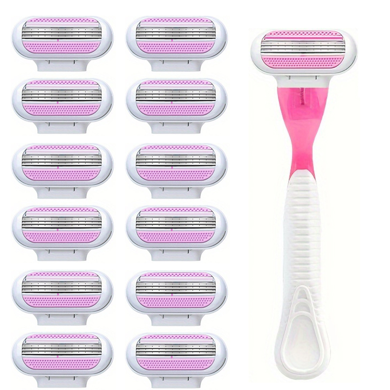 Women Safety Razor Blades (1 Handle +16 Blades ) F... – Grandado
