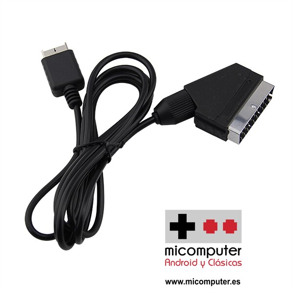 micompuTer Cable video RGB Euroconector SCART Playstation 2. ENVIO DESDE ESPAÑA
