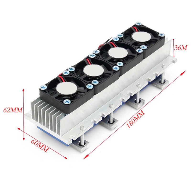 288w termoelektrisk peltier kjølekjøler  dc12v halvleder klimaanlegg kjølesystem diy kit