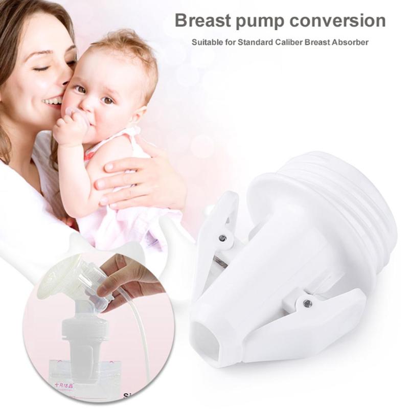 Breast Pumps Accessories Baby Feeding Portable Breast Milk Storage Bag Clip 4.8cm wide caliber suction milk bag converter Baby