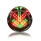 DC12V Of DC24V Exclusieve 125 Mm Rood Kruis En Groene Pijl Led Verkeerslichten: DC12V  positive