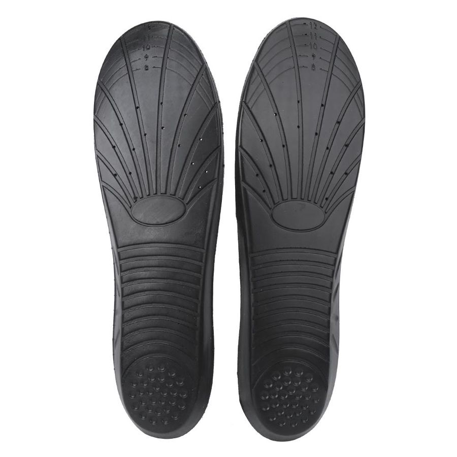 2 Pairs Sports Insoles - Size 42-47 - Sweatproof, Breathable, Shock-Absorbing Cushion for Running, Basketball, Football