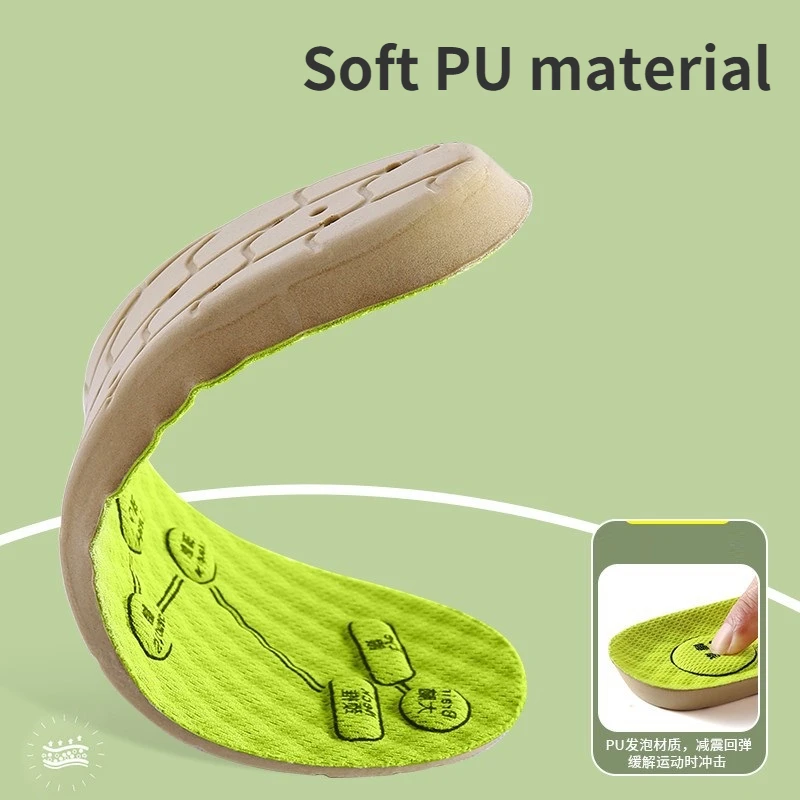 Palmilha de acupressão de pé masculino feminino macio respirável esportes almofada inserções absorvente de suor desodorante palmilha almofadas de sapato