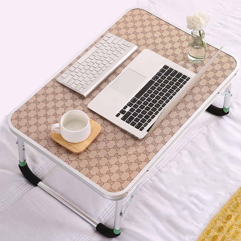 70 x 47.5 x 31cm draagbare opvouwbare laptoptafel ijzeren standaard slaapbank kantoor laptopstandaard bureau computer notebook bedtafel