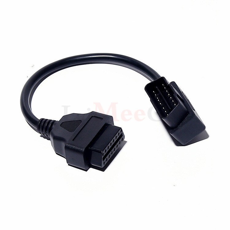 ELM327 OBD2 16Pin Male to Female Extension Cable 30cm Transfer OBD Connector OBD2 16 pin Adaptor OBD2 Car Diagnostic Adapter